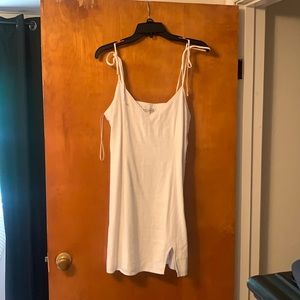 White Abercrombie & Fitch Slip Dress
